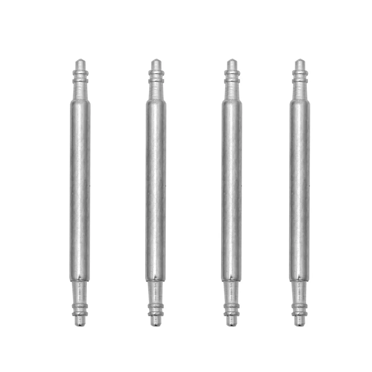

4Pcs Watch Band Accessories Spring Bars Repair Tool Silver 16mm Stainless Steel Link Remover Connecting Pin Removal Watchbands