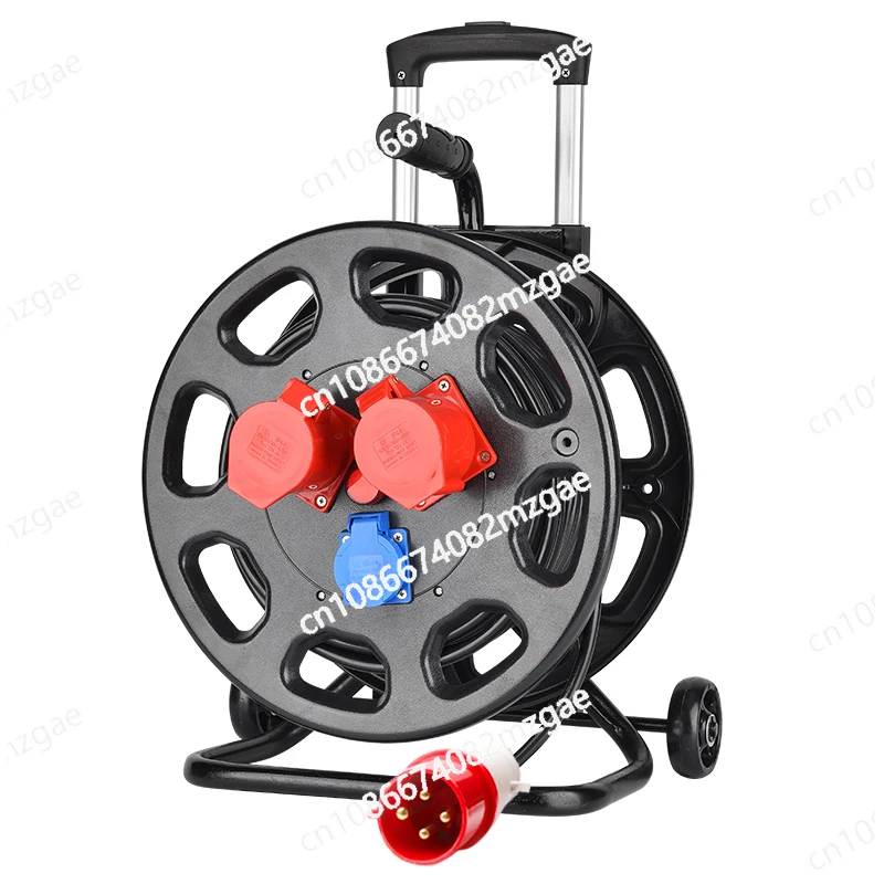 

Cable Reel 380V Three-phase Four-wire 32/16A Industrial Waterproof and Explosion-proof Mobile Reel Power Extension