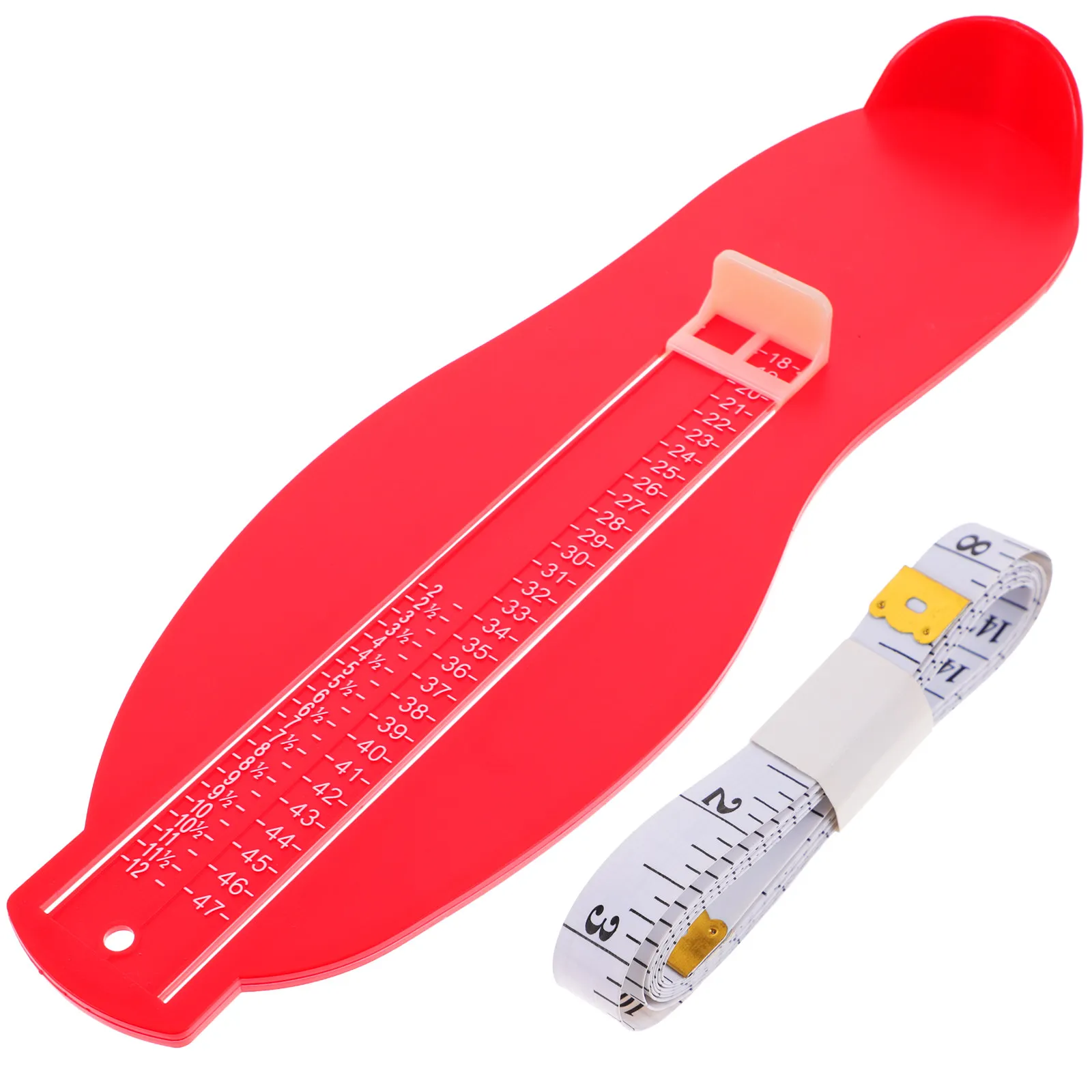 1Pcs Foot Measuring Device for Adults Heavy Duty Easy Store Lightweight Foot Size Gauge Accurate Measurement Uk Eu Us Standard