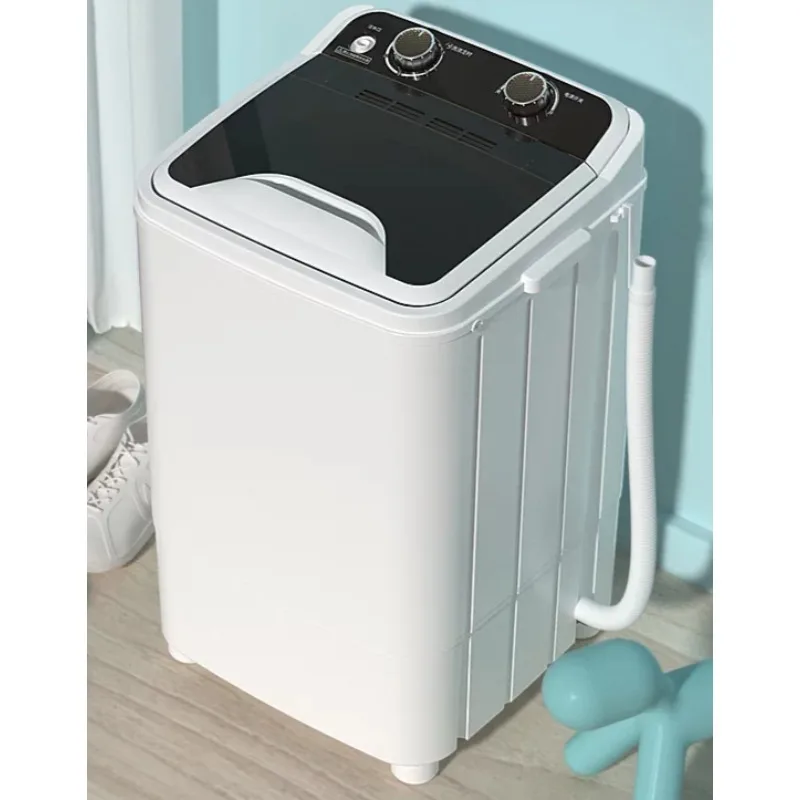 Large Capacity Mini Washing Machine  Semi-Automatic Single Tub for Baby Dormitory