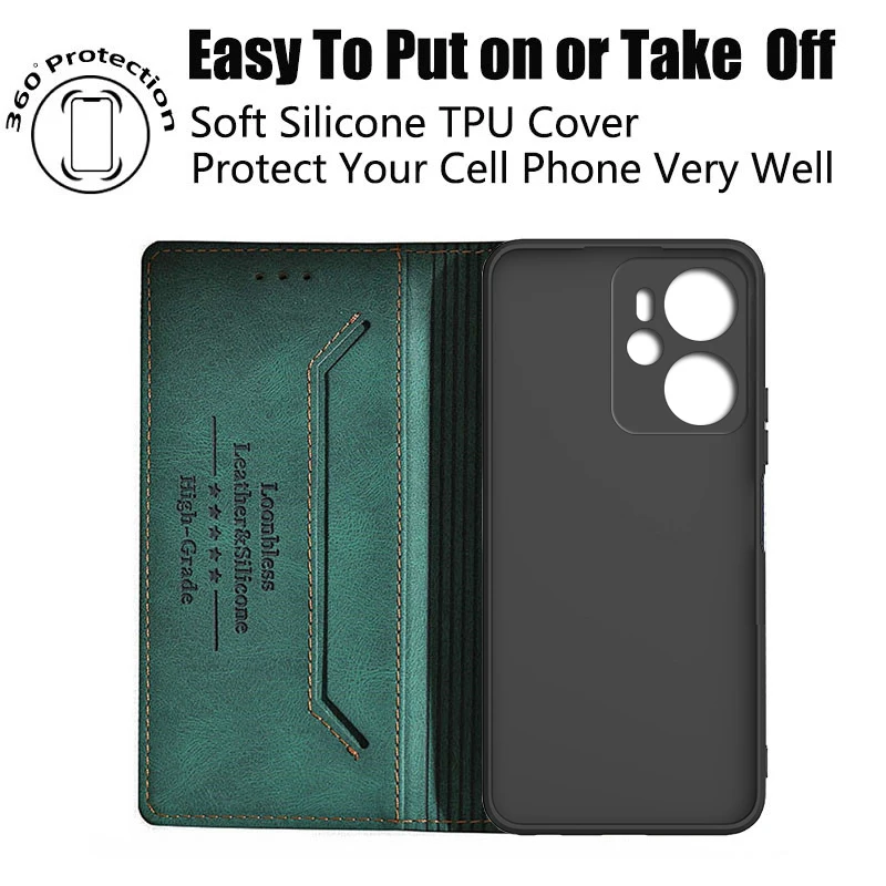 Wallet Flip Case For Blackview Oscal Tiger 13 Phone Case Etui Blackview Oscal Tiger 13 Cover global version Tiger13 Book Housing