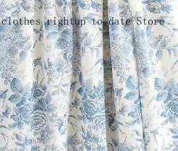 Spring and Autumn European and American Retro Printed Cotton Patchwork Leaf Lace Cotton Jacket Coat for Women