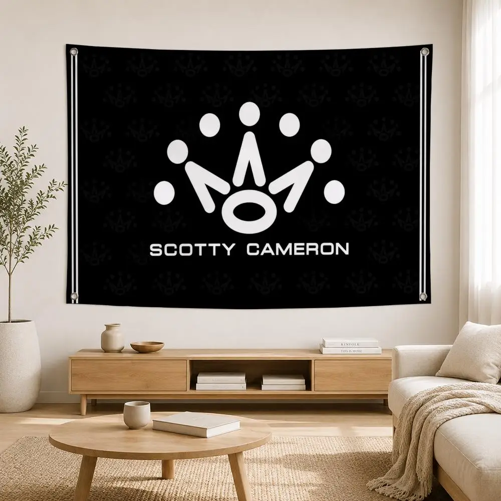 Marke Scotty Cameron Flags Home Yard & Garden Decor Banner – Wandfahne für den Innen- und Außenbereich – Detail 4