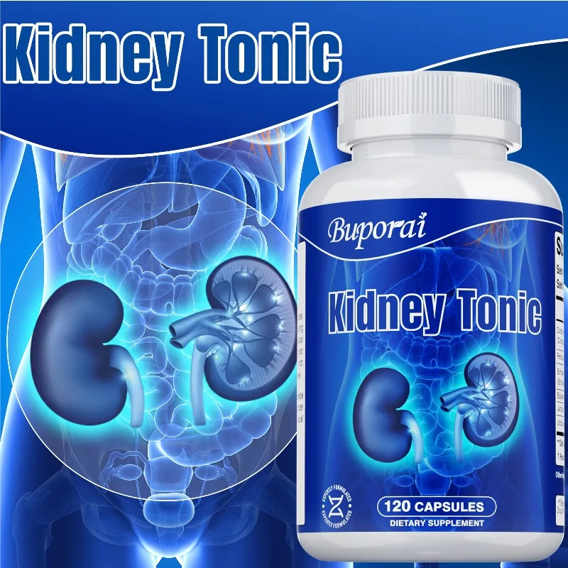 

Kidney Tonic Capsules - Supports Kidney Health and Cleanse Repairs Damage & Normal Function, 30/60/120 Capsules