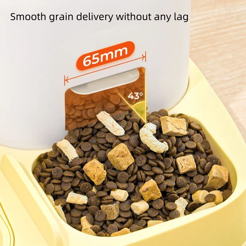 ชามอาหารสัตว์เลี้ยงมะม่วงเครื่องจ่ายอาหารอัตโนมัติและเครื่องจ่ายน้ำเครื่องจ่ายอาหารแมว MF-926ชามสำหรับแมวและสุนัข