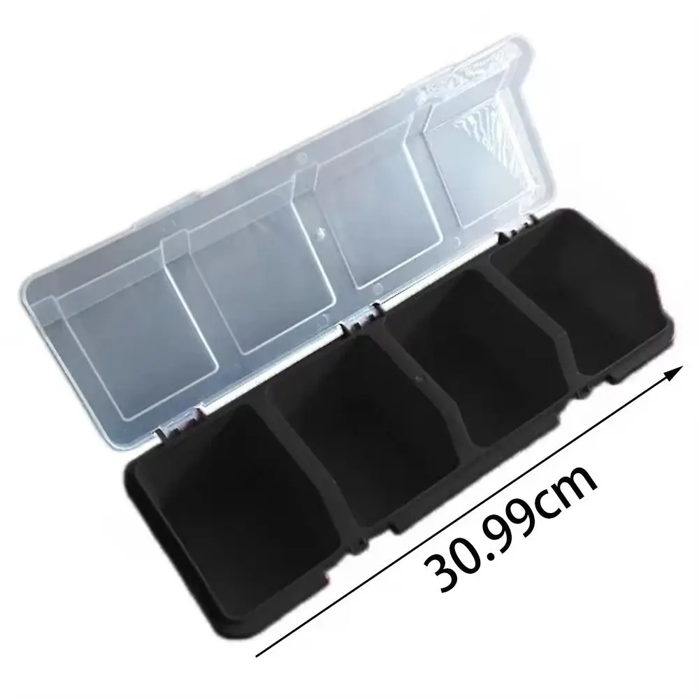 Multi-Compartment Parts Storage Box Beveled Large capacity Screw Organizer Boxs Hardware Accessories Screw Organizer