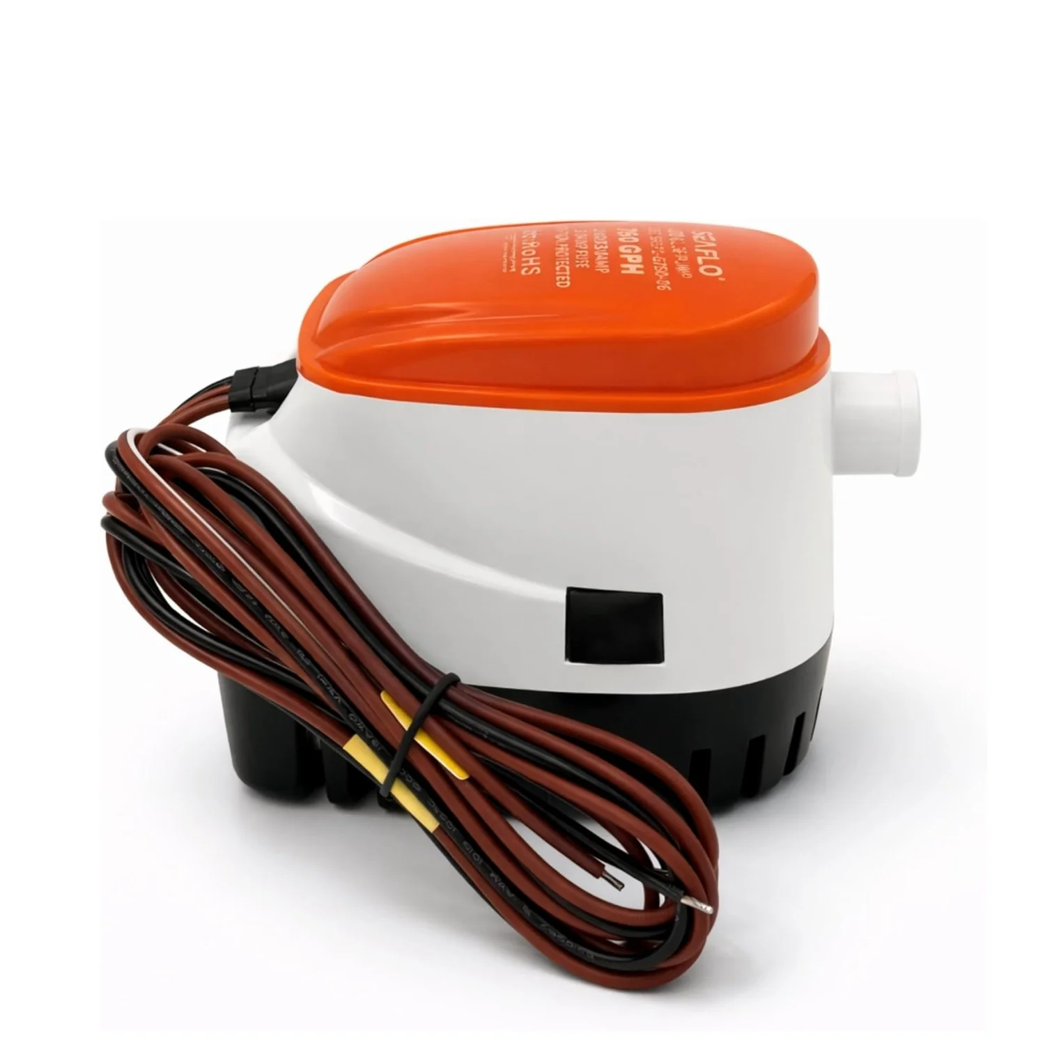 SEAFLO 06-Series 750GPH 12V/24V Automatic Submersible Bilge Pump for Boat Marine Use Built-in Float Switch 3/4" Outlet image 3