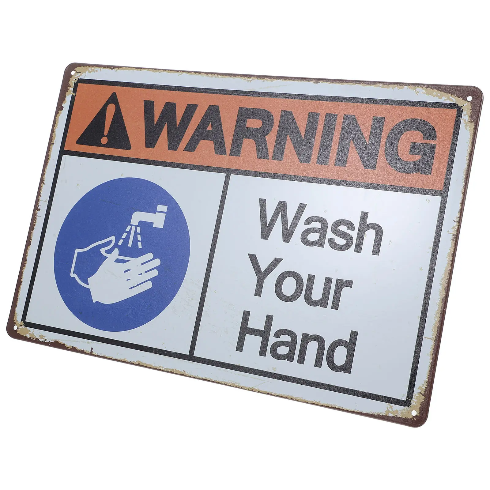 Wash Hand Sign Please Wash Your Hands Safety Warning Signs Vinyl Sticker Caution Sticker Restroom Clean Warning Signs