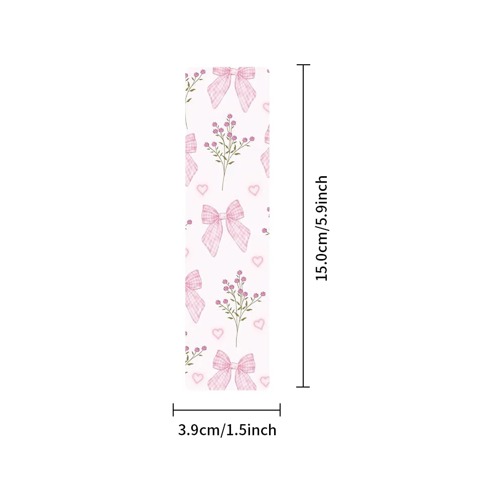 Reading Bookmarks Paper Bow Bookmarks Page Markers Diy Paper Bookmarks For School Supplies Book Lovers Office