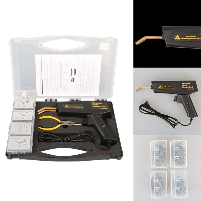

A83I-120W Hot Stapler Plastic Welding Machine Car Bumper Repair Kit Hot Staple Machine Car Bumper Crack Repair Tools
