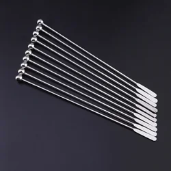 19cm Swizzle Sticks Coffee Stirring Spoon Paddle Stirrer Reusable Stir Sticks Beverage Stirrers Cocktail Mixing Spoon