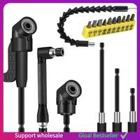 A38M Flexible Drill Bit Extension Set Drill Bit Holder Screwdriver Bits 90° Angled Bits 17PCS