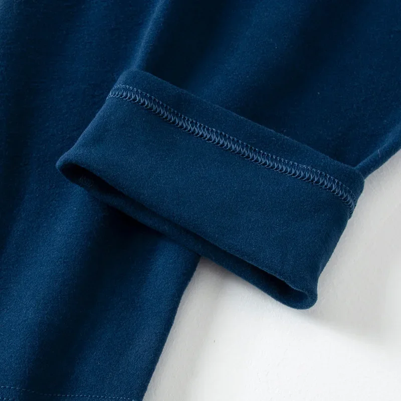 Autumn and Winter Men's Solid Color Thermal Pants Men's Sports Motorcycle Comfortable Slim Autumn Pants Warm Autumn Pants