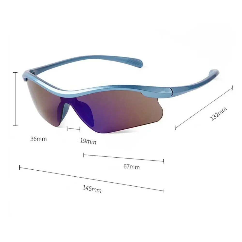 Outdoor Sports Sunglasses Fashion Cycling Goggles One Piece Windproof Eyeglasses Bicycle Eyewear Women Men