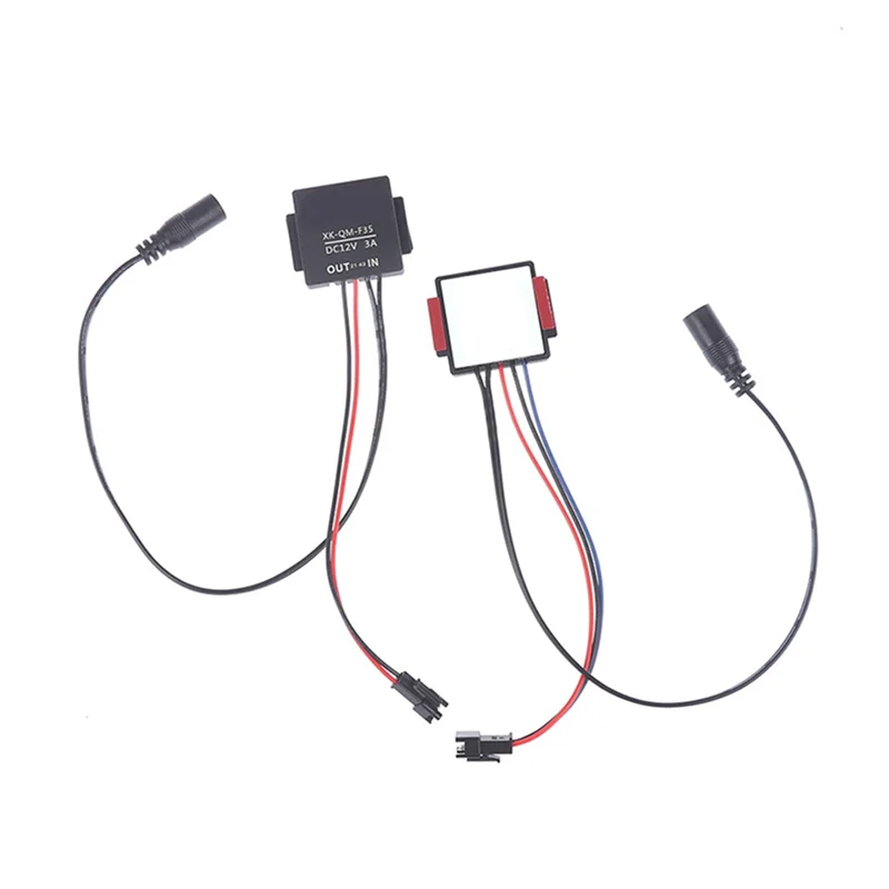 

N04R 3Pc 5-12V Bathroom Mirror Switch Touch-Switch Sensor For LED Light Mirror Headlight Two Colors