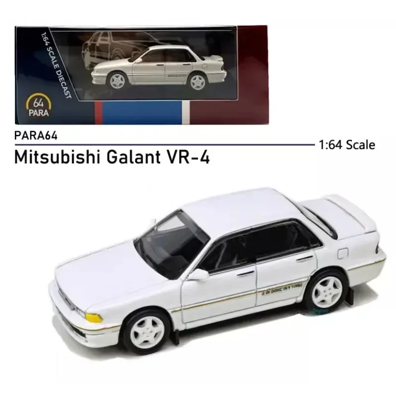 1/64 Mitsubishi Galant VR-4 Grant sports car alloy model, children's collection of decorative toys, for children's holiday gifts