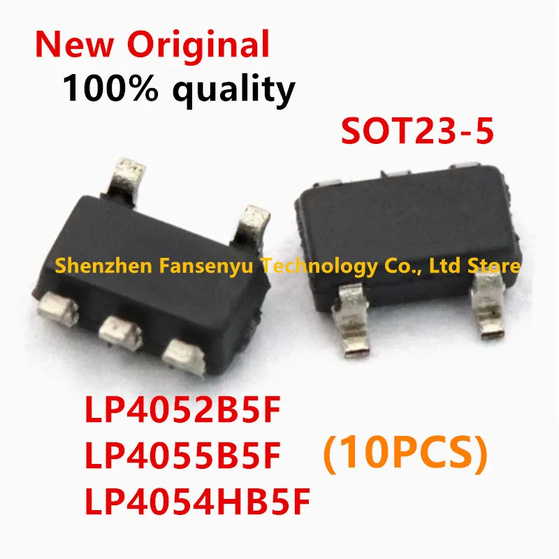 (10piece) 100% New LP4052B5F LP4052 LP4054HB5F LP4054 LP4055B5F LP4055 SOT23-5 Chipset