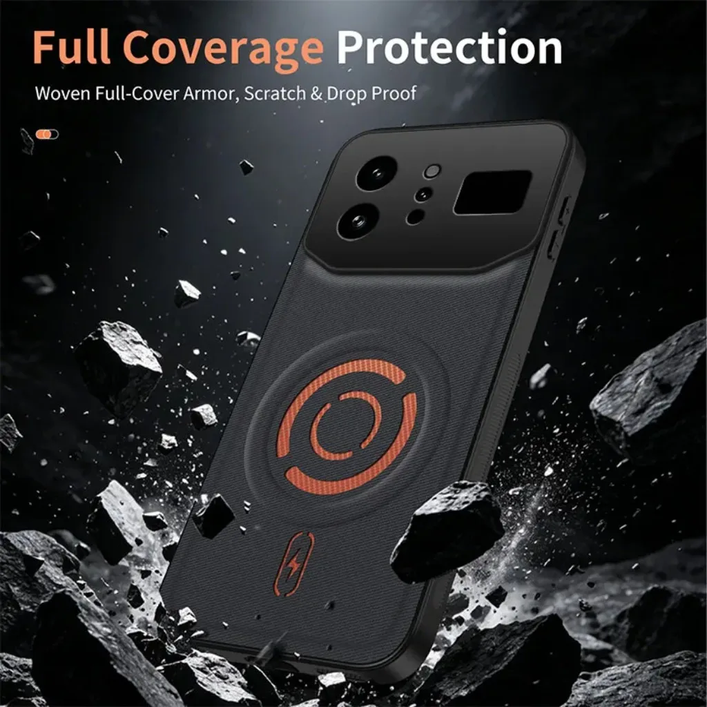 Tech Texture Magnetic Leather Phone Case For Infinix Note 60 Ultra 50 Pro Plus GT 30 40 50Pro Shockproof Protective Back Cover view 4