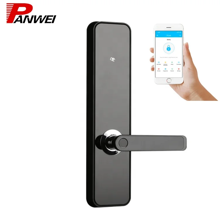 Security Fingerprint Lock Combination Lock Pick Set Unlock Ble Tuya App Lock Passcode Card Access