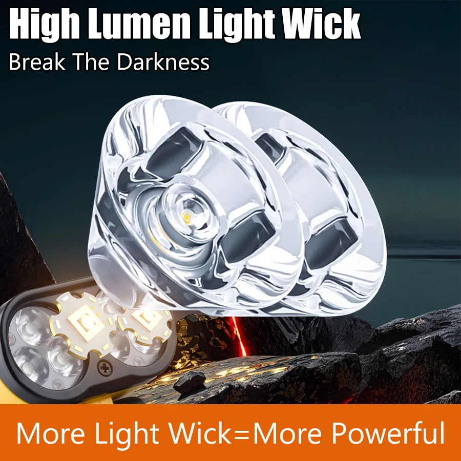 Owl Headlamp Type-c Rechargeable Headlight Portable Head Lights Led Flashlight Super Bright Fishing Lights Built in 1200mAh