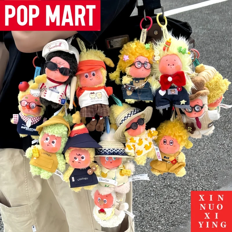 

Подлинная POP MART We are all 123, серия Star People, слепая коробка, виниловые плюшевые подвески, рождественские подарки, изысканные куклы, игрушки на день рождения