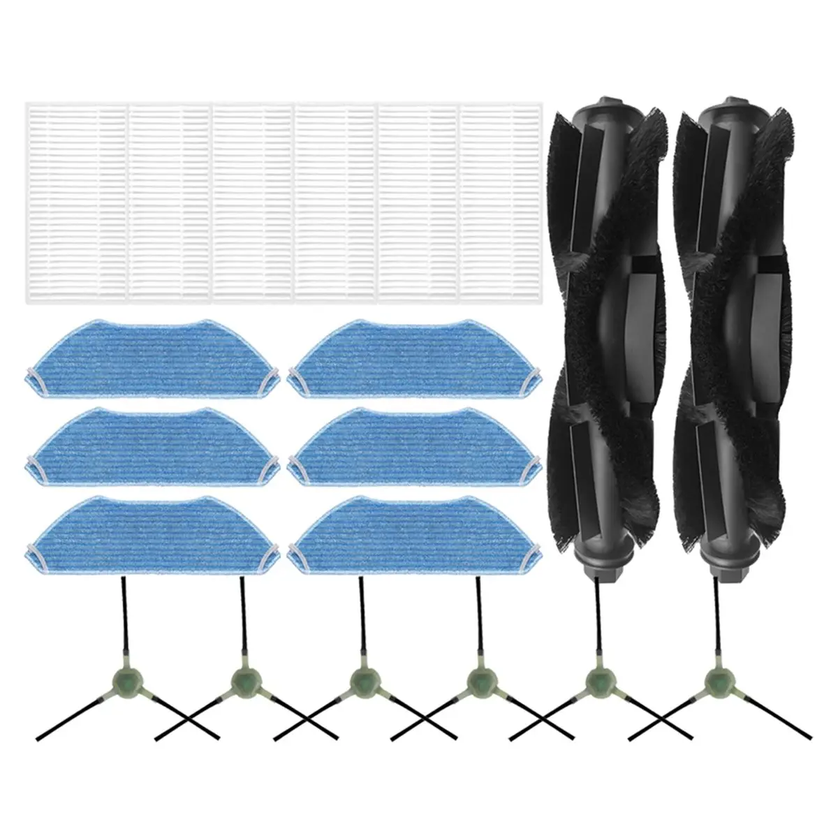 

Replacement Parts for M2 Pro/M2S Pro Robot Vacuum Main Side Brush Filter Mop Vacuum Cleaner Accessories