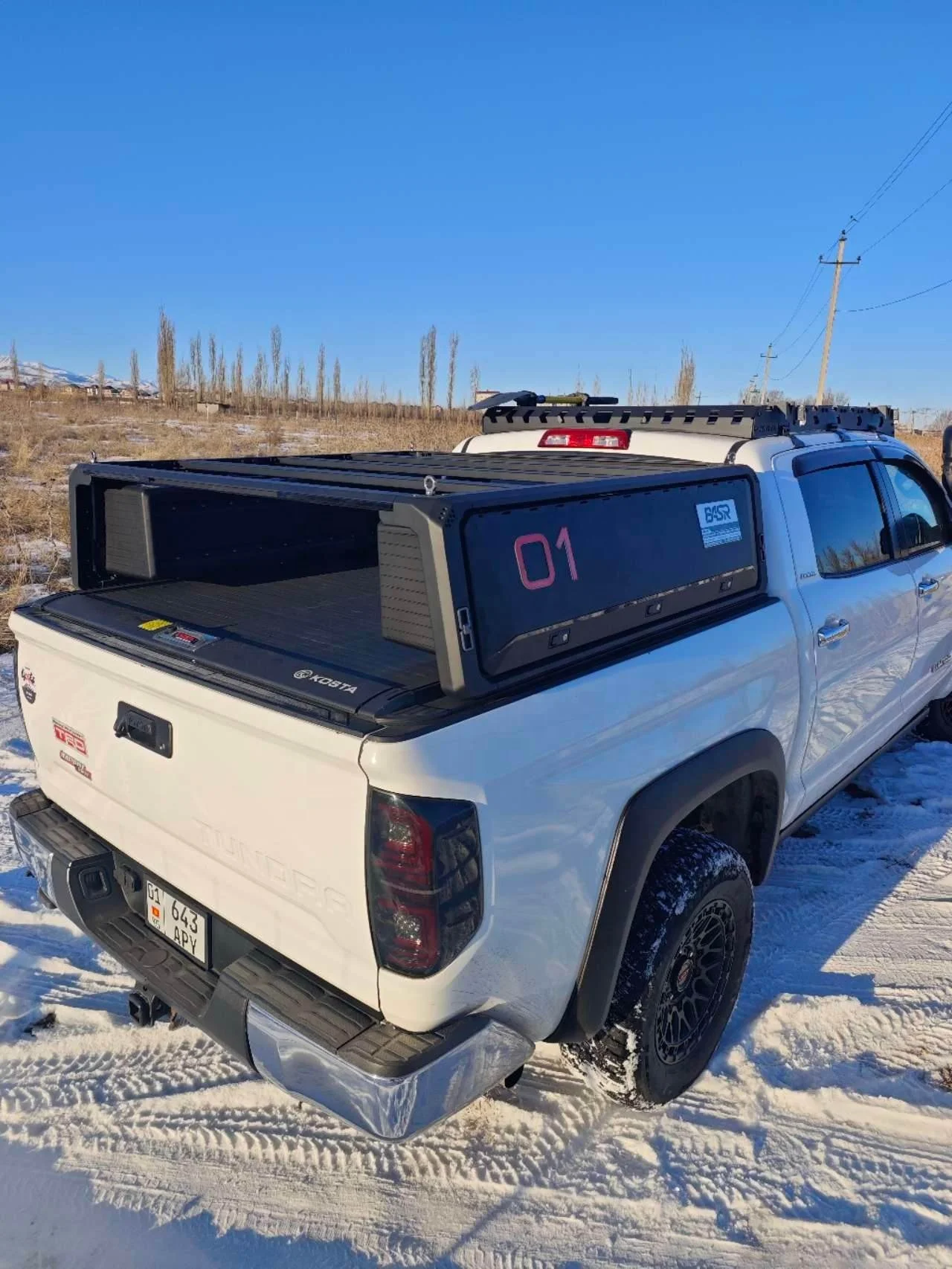 For 4x4 Roof Rack Carrier Aluminium Car Roof Racks for Tacoma NP300 Colorado FJ Cruiser