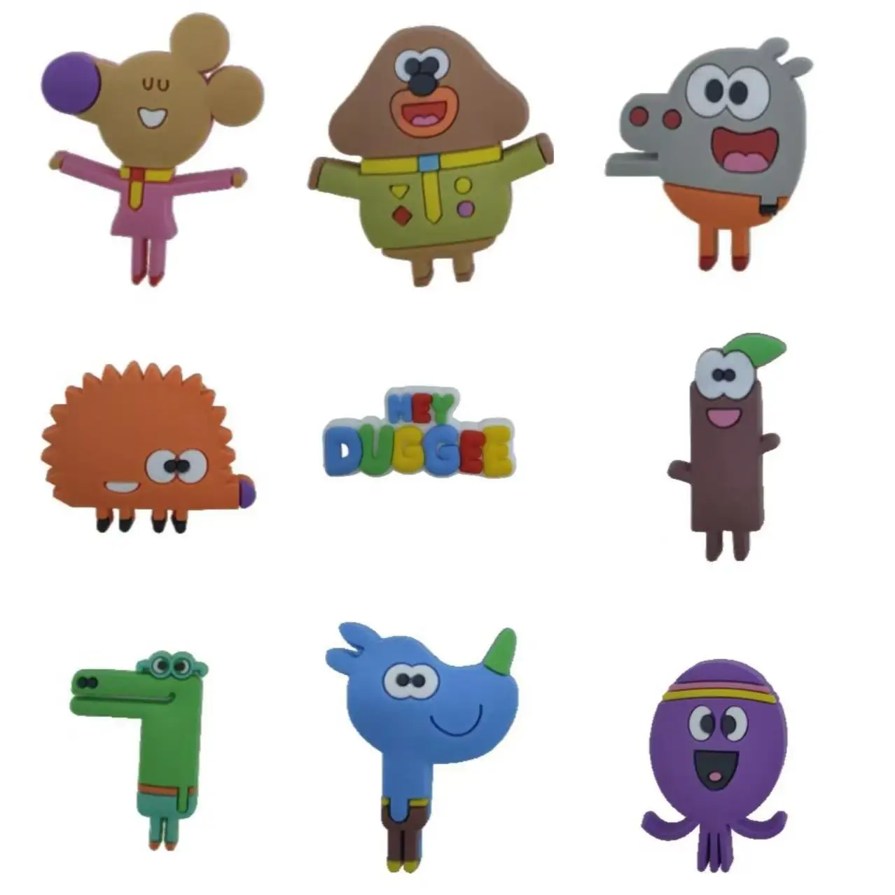 1-112pcs Cute Animal Cartoo Shoes Decorated pvc shoes charm Hawaiian selling designer custom crocodile charm Young holiday gifts