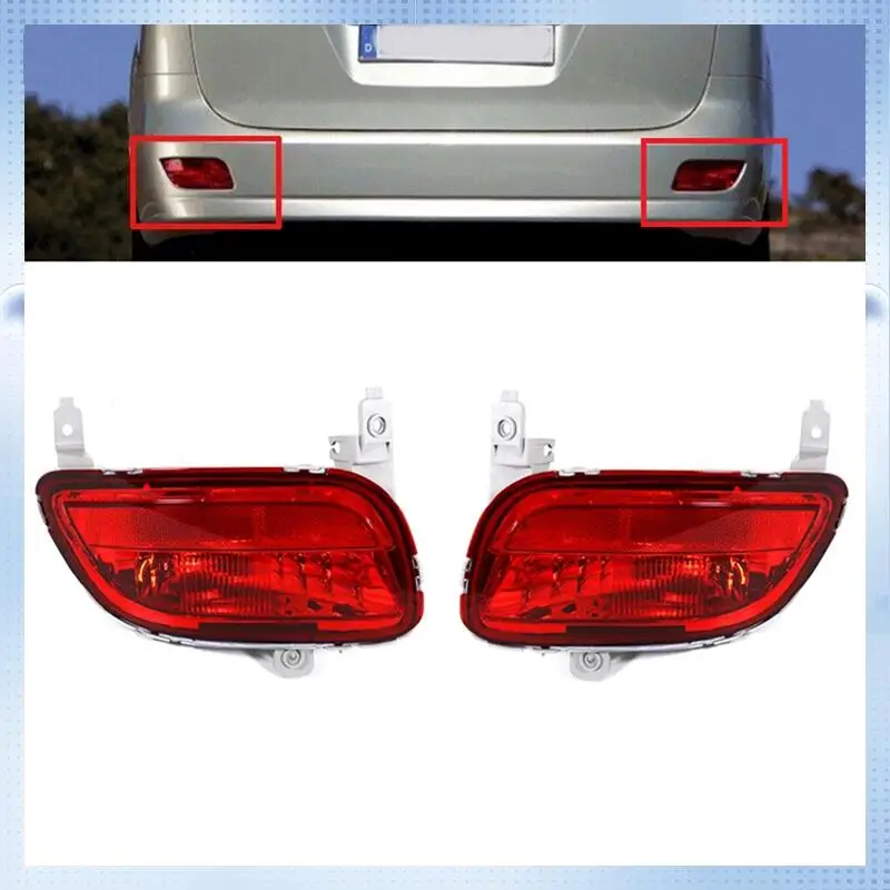 

A70R-For Mazda 5 2008 -2010 Rear Bumper Reflector Light Brake Light Fog Lamp Foglight Taillight CD85-51-660F CD85-51-650F