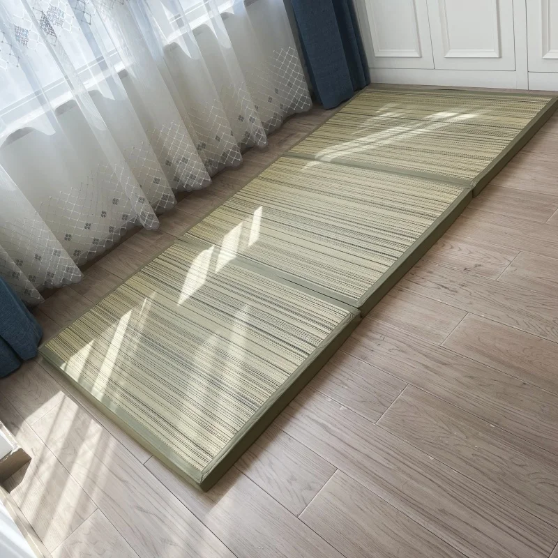 Folding Soft Tatami Mattress Floor Mat Japanese Traditional Tatami Carpet Rectangle Large Size Carpet Judo Tatami Mat Foldable