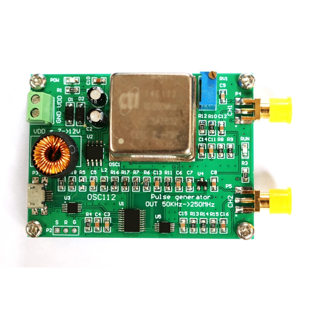 OCXO Constant Temperature Crystal Oscillator Module with Sweep Function in Any Frequency Band from 0.004 to 220MHz USB