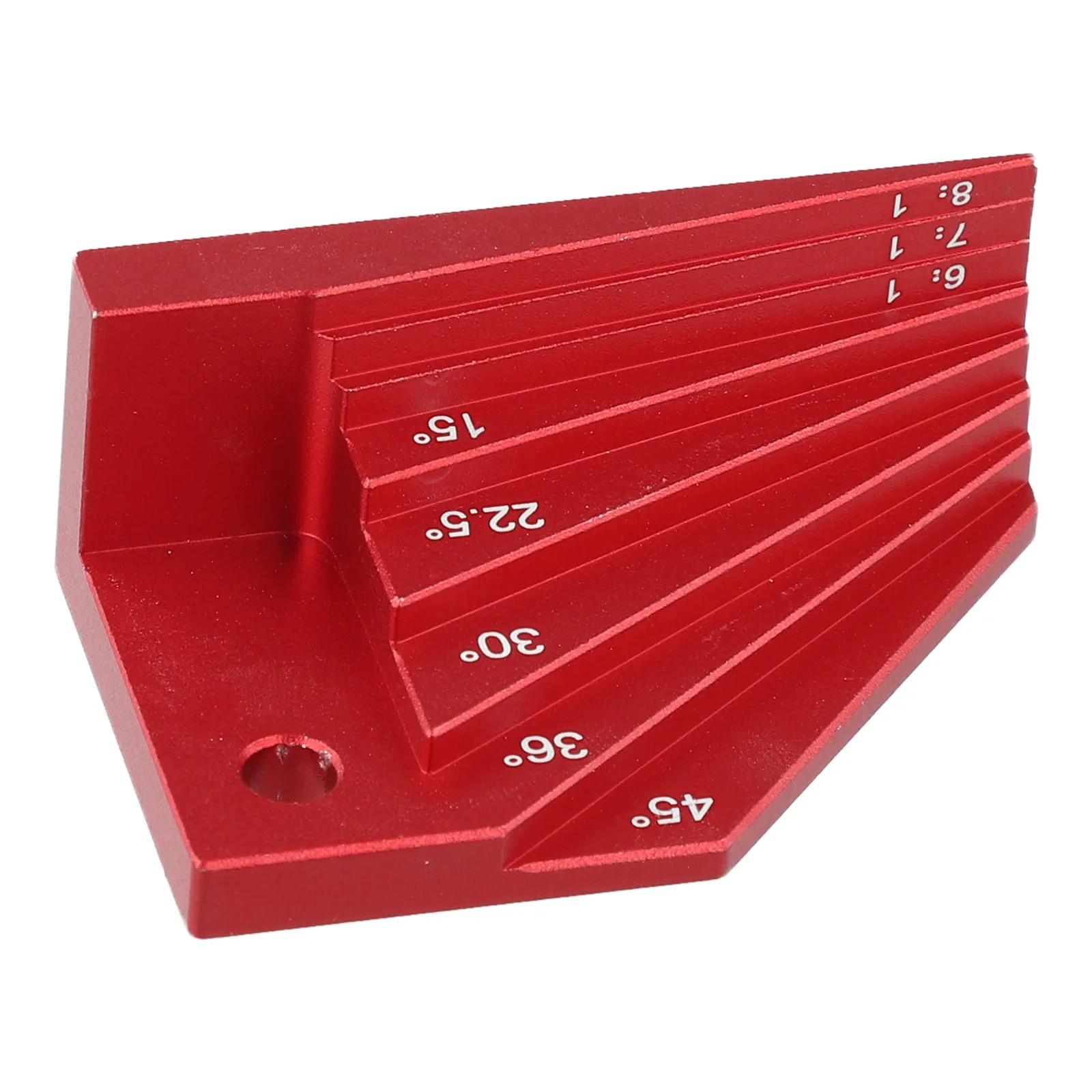 Angle Measurement Angle Gauge Aluminum Alloy Construction Essential Woodworking Tool 2.48*1.5*0.98'' Sites Angle