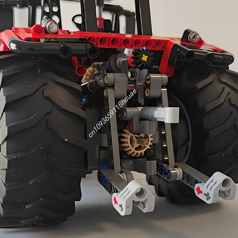 1137PCS Massey Ferguson 7480 Tractor Model Moc Building Blocks Diy Creative Educational Stacking Bricks Toy Kid Christmas gifts