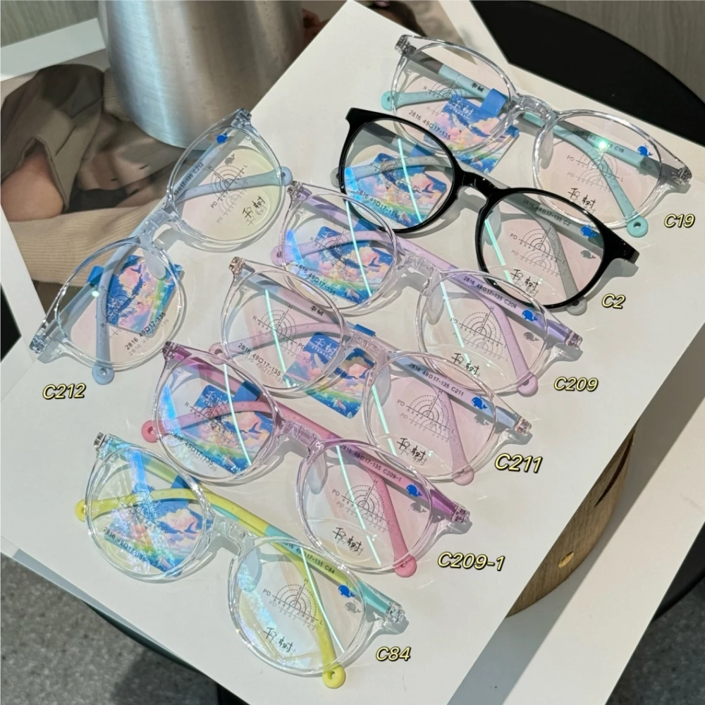 

Kids Silicone Glasses Frame Children Blue Light Blocking Glasses Optic Prescription Eyeglasses Custom Myopic Hyperopia Glasses