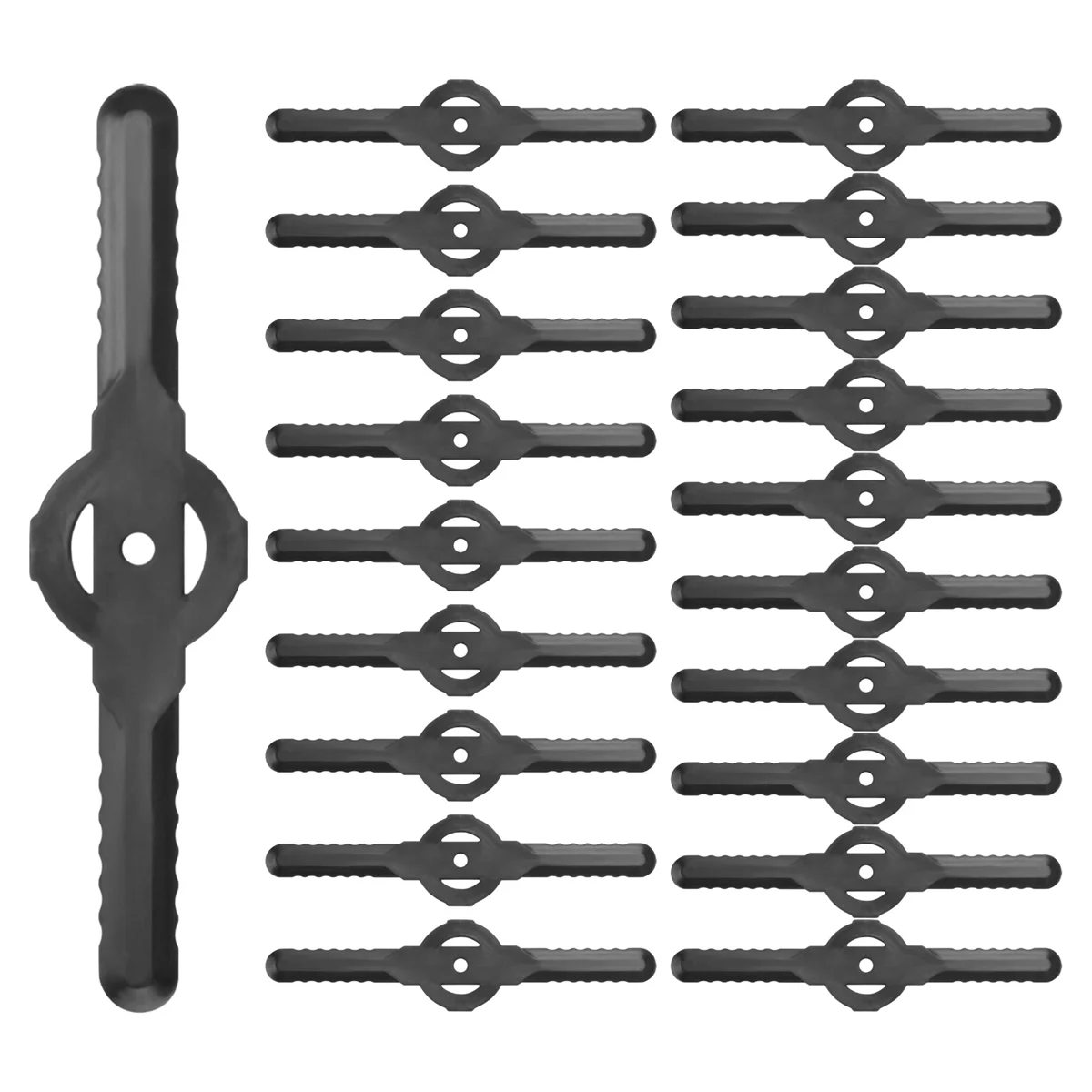 شفرات تشذيب العشب البلاستيكية ، جزازة لاسلكية ، ملحقات أدوات الحديقة ، 20 صحن