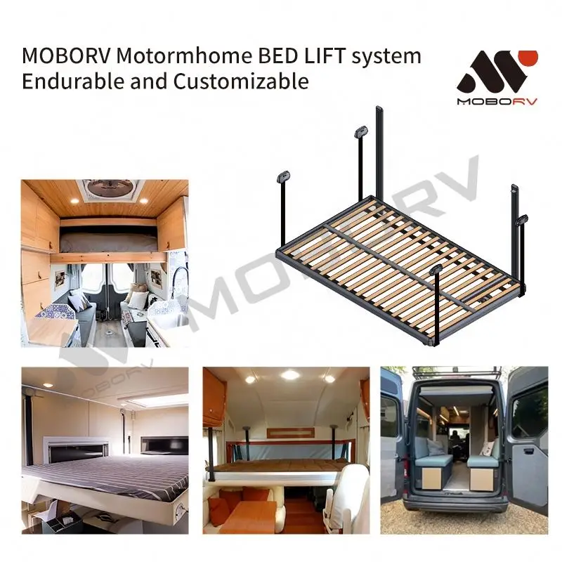 MOTORHOME RV PART ACCESSORIES RECREATIONAL VEHICLE CAMPING CAR RV BED LIFT electric SYSTEM Mechanism 12V 24V LIPPERT