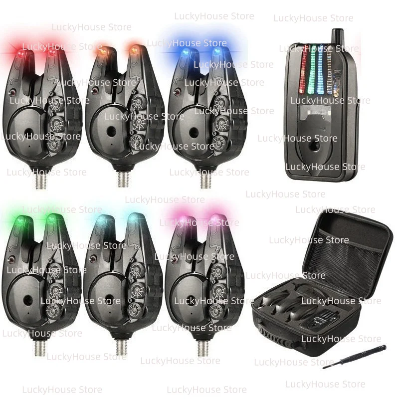 JY-82 Wireless Fishing Bite Alarm Carp Fishing Electronic Indicator European Style Lake Fishing Alert