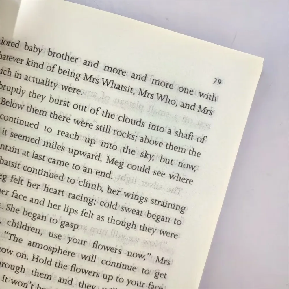 A Wrinkle in Time Newbery Literary Fiction Englische Version Roman Book Story