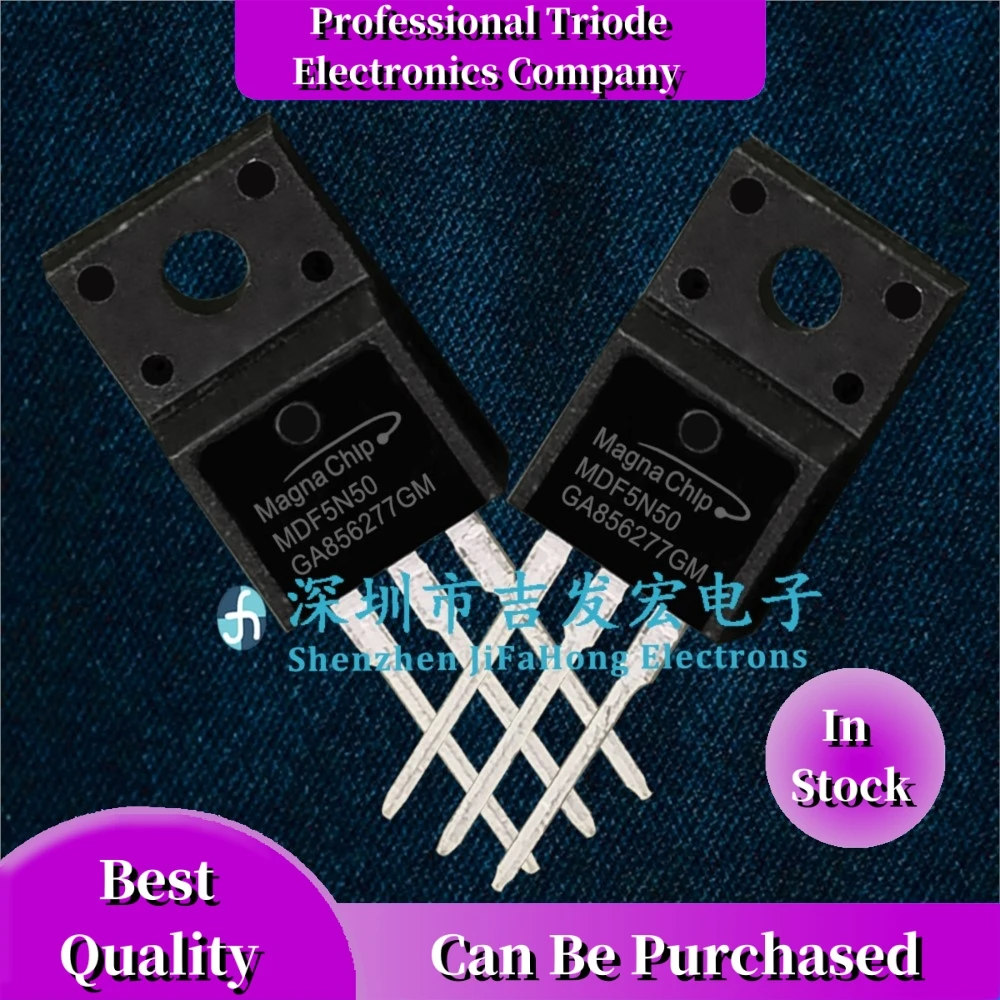 10 قطعة MDF5N50 TO-220F 500V 5A 10In المخزون التسليم السريع #1