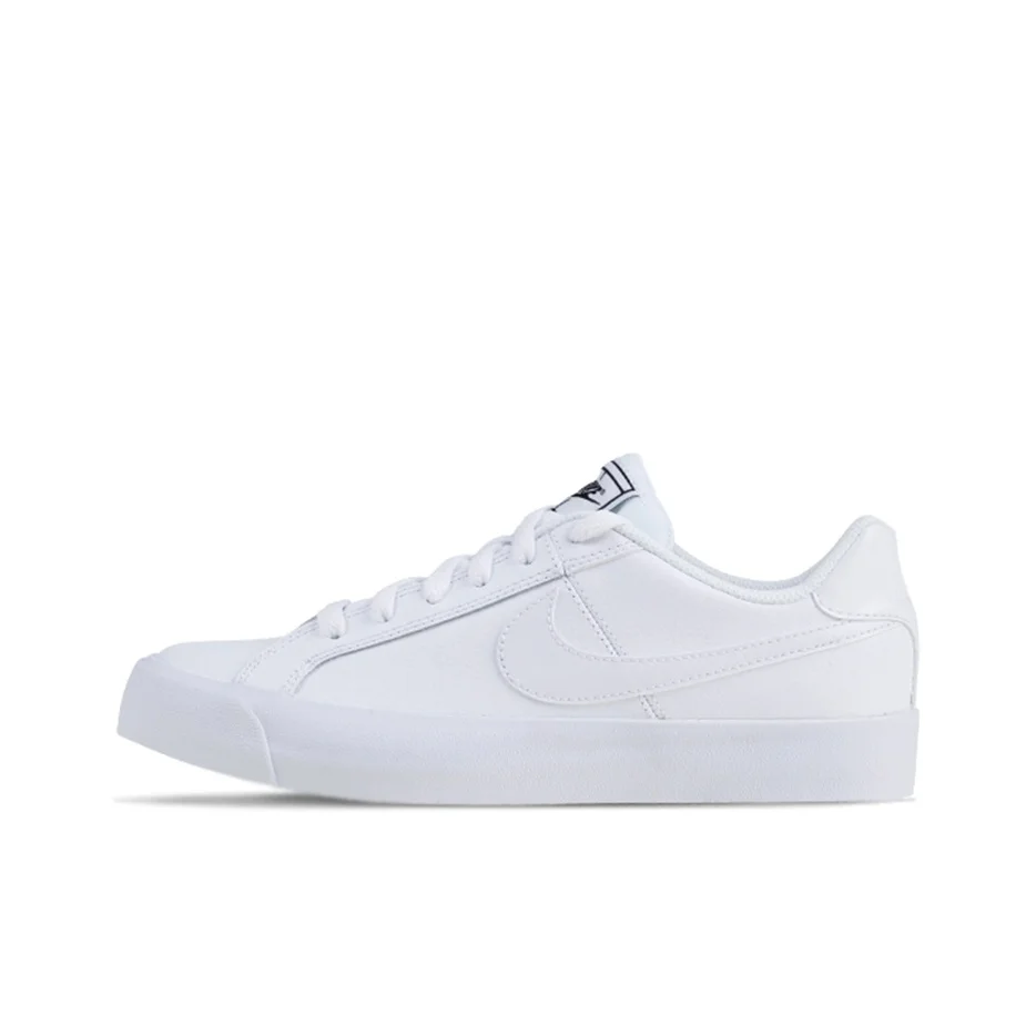 Nike Court Royale AC Comfortable Round Toe Low top Skateboard Shoes Women's White AO2810-102