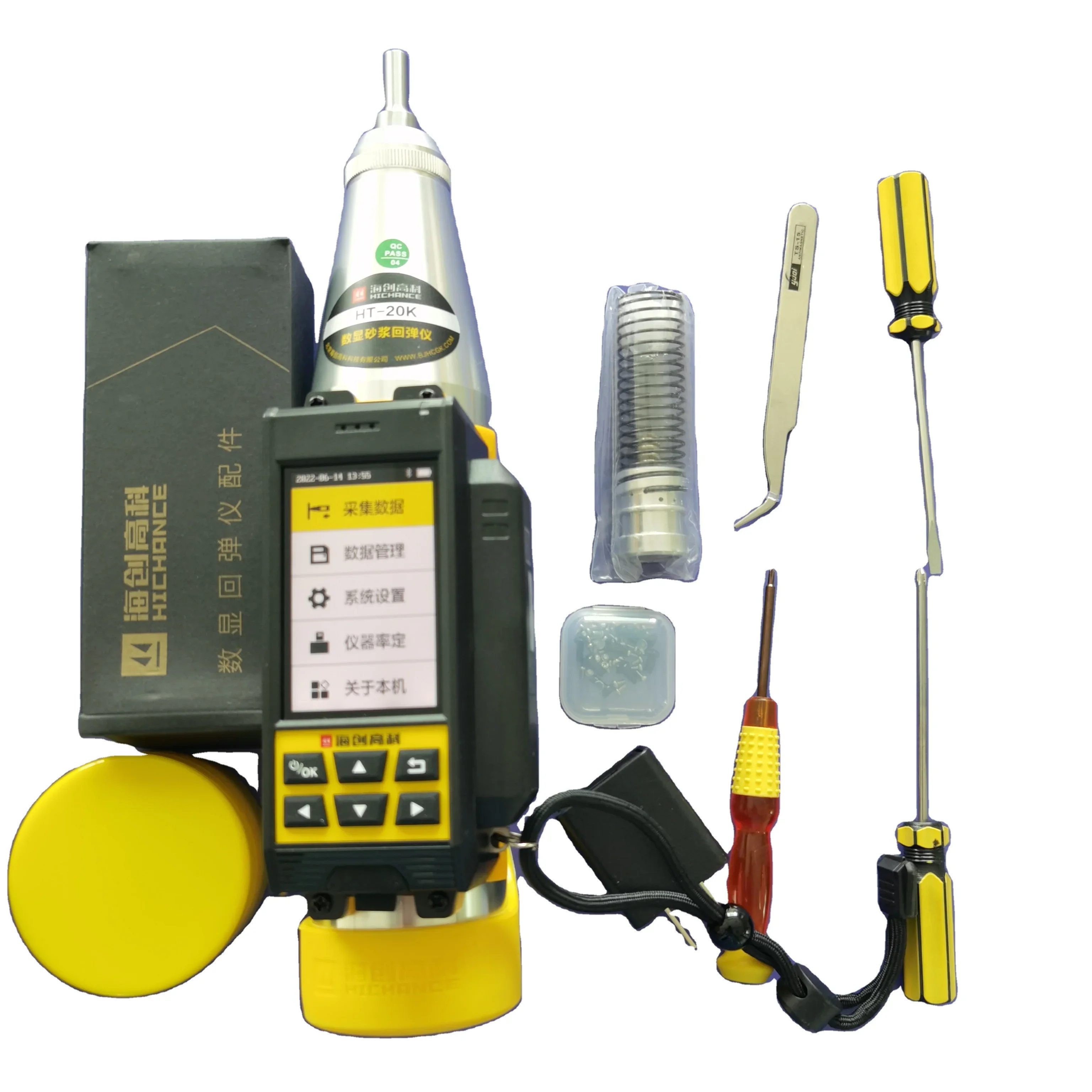 Digital Concrete Rebound Hammer Instrument Digital rebound instrument