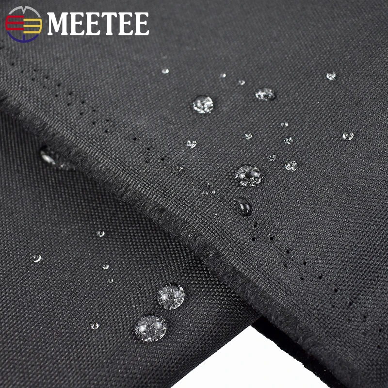 100/200x150cm Meetee 1000D Oxford Waterproof Fabrics 0.7mm Thick Black Cloth Outdoor Luggage Tent Fabric DIY Sewing Accessories