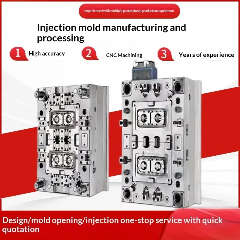 Medical Device Plastic Mold Custom Development Design with Molded Assembly Professional Manufacturing
