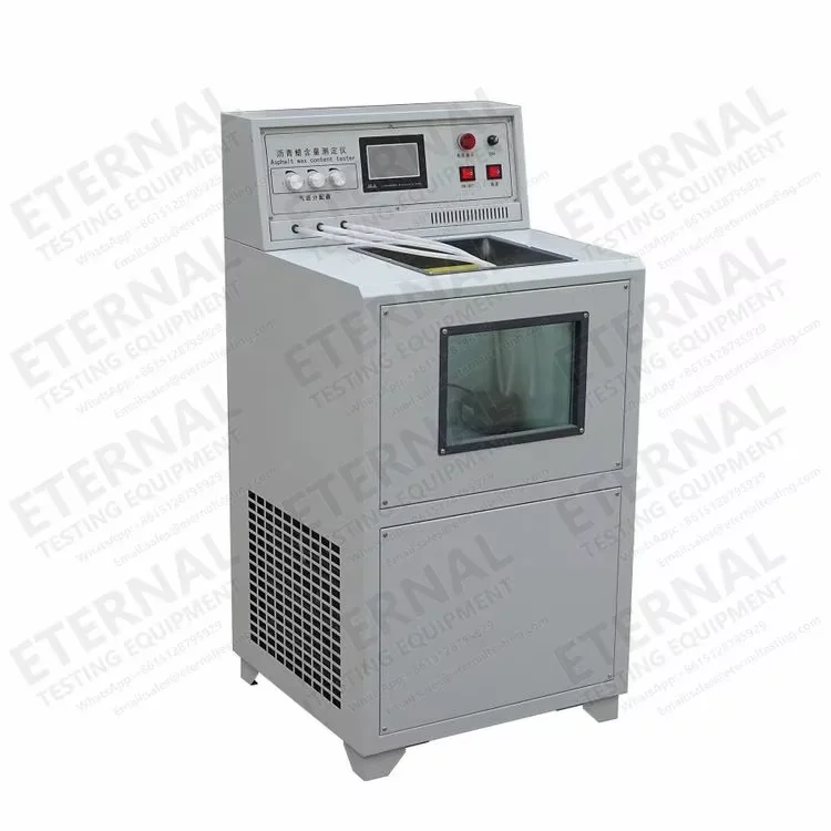 Asphalt Paraffin Wax Oil Content Meter Bitumen Wax Content Testing Apparatus