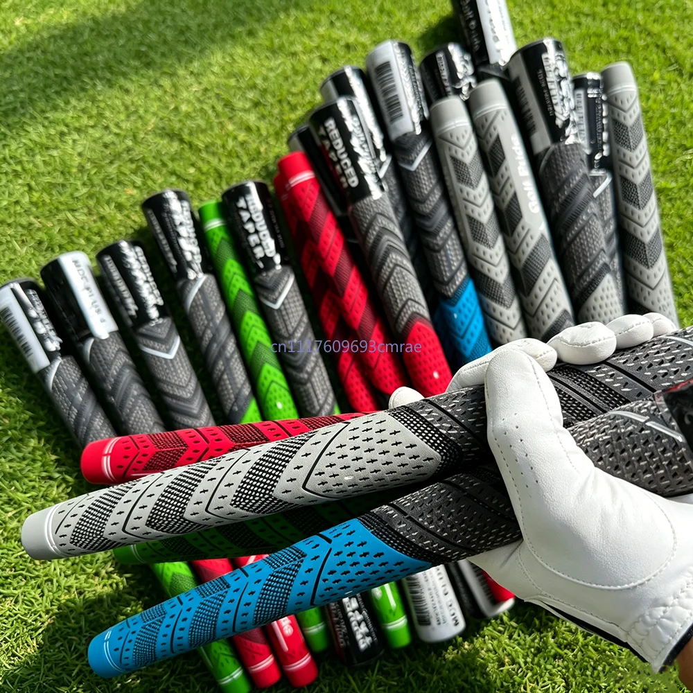 Mc C High Quality‌ Golf Grips 13pcs Standard Midsize PLUS 4 Cord Grip Rubber Cotton Yarn Golf Club Grips Iron and Wood Universal