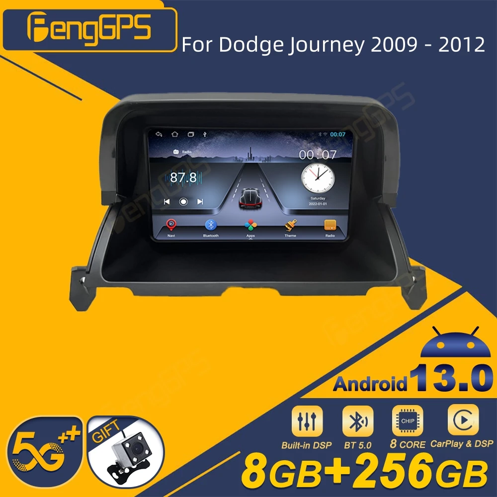 For Dodge Journey 2009 - 2012 Android Car Radio 2Din Stereo Receiver Autoradio Multimedia Player GPS Navi Head Unit Screen