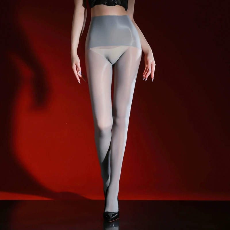 Stoking Yoga & Dance Seamless Desain Pinggang Lebar, Ekstra Besar, Berbahan Minyak Kuda, High Density, Pembentuk Tubuh, Wanita, Musim Panas, Halus