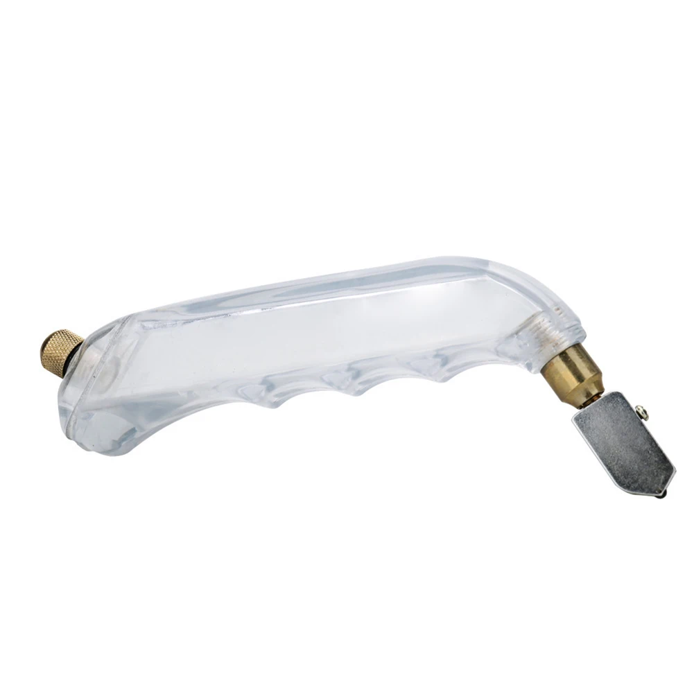 Pistol Grip Glass Cutter with Replaceable Blades & Auto Oil Feed, Ideal for Tile & Glass Cutting