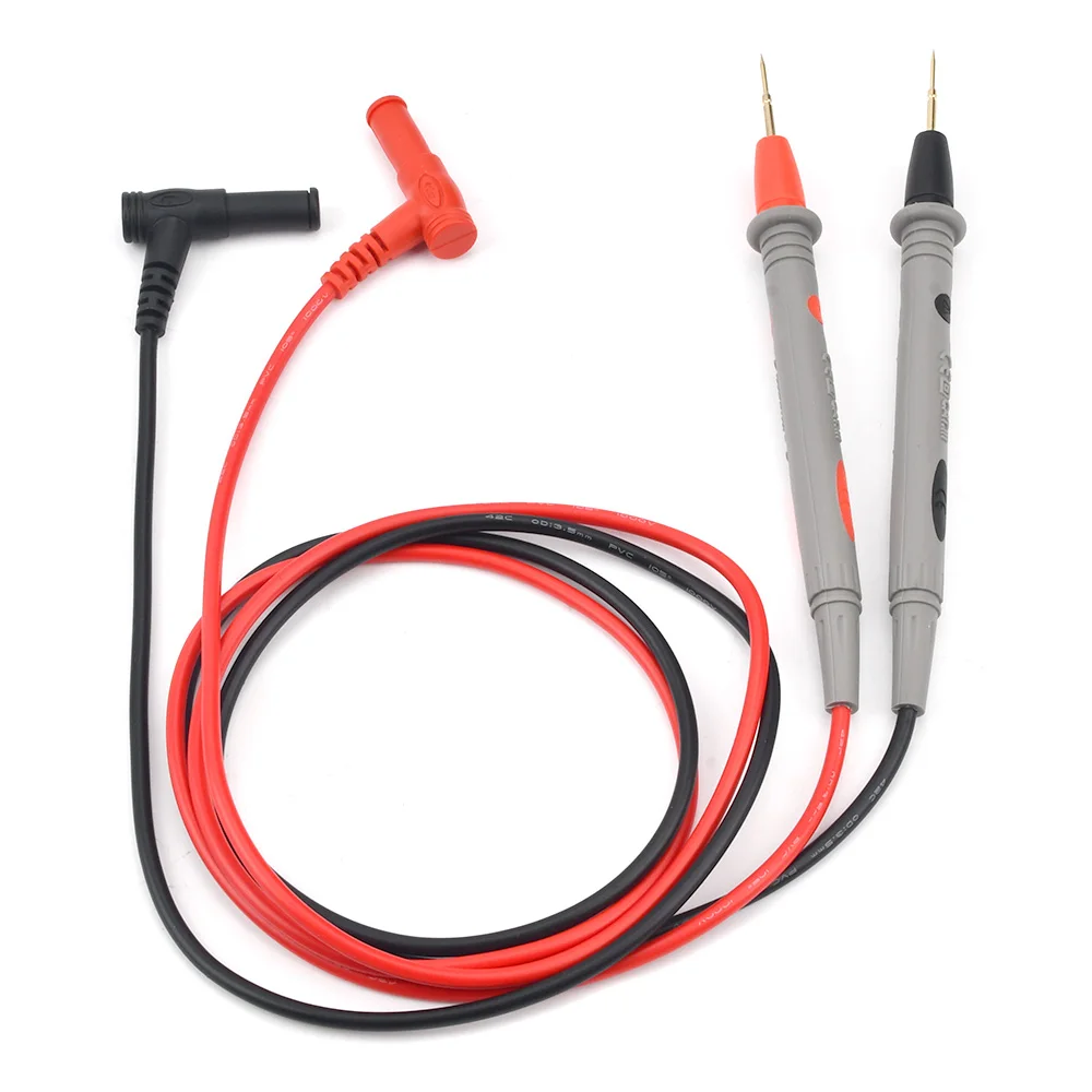 1000V 20A Universal Digital Multimeter Probe Test Leads Pin Needle Tip Multi Meter Tester Lead Probe Wire Pen Cable 110cm