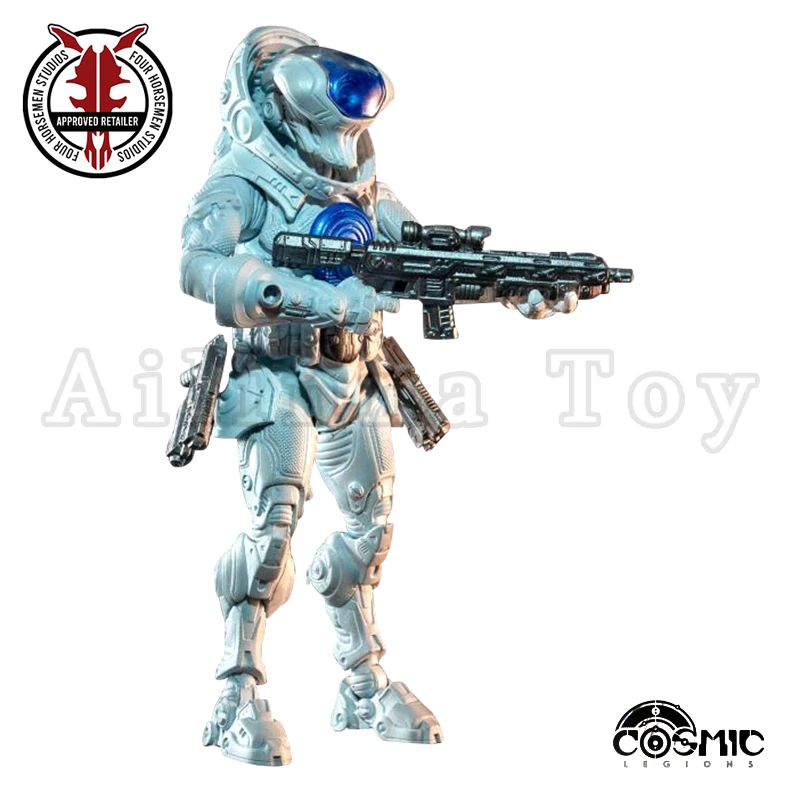 Four Horsemen 1/12 6inch Action Figure Cosmic Legions T.U.5.C.C. Science Officer Anime Model